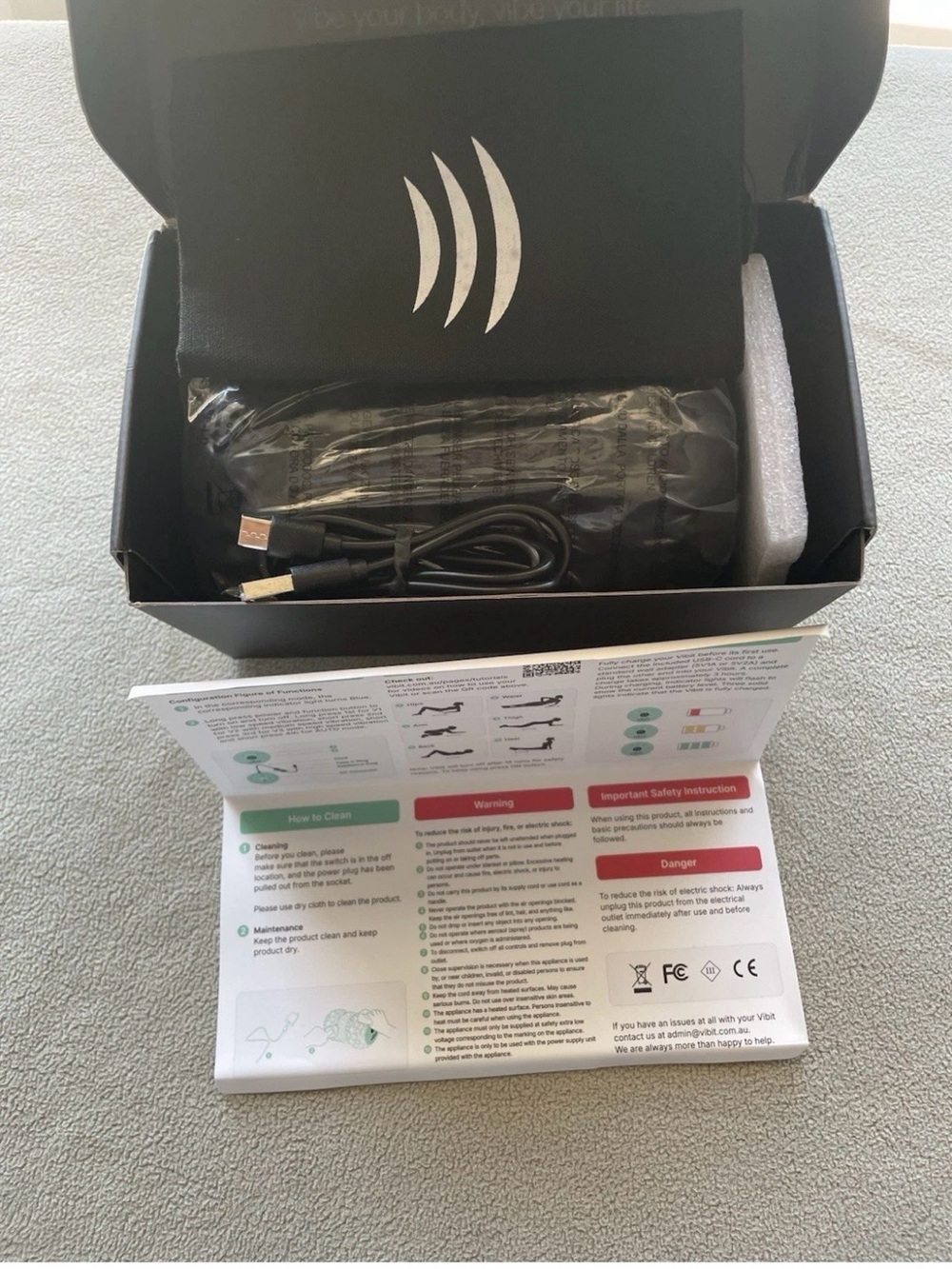 Vibit - Vibrating Massager for Plantar Fasciitis, Pain Relief and Sciatica